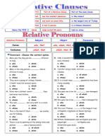 Relative Clauses Grammar Drills Grammar Guides - 62339