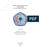 Proposal PKM Agung Setiawan