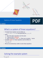 Systems of Linear Equations