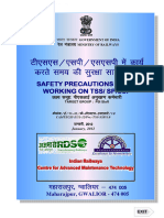 Pocketbook On Safety Precautions While Working On TSS-SSP