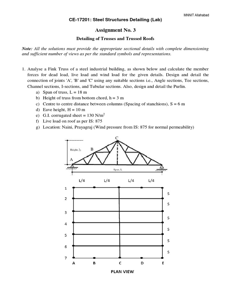 Steel Truss Design and Detailing Guide | PDF | Science & Mathematics