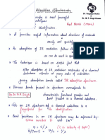 IR Spectroscopy Introduction