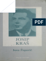 Josip Kras - Zivotni Put I Revolucionarno - Jovo Popovic