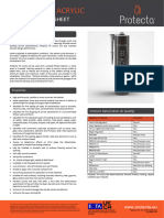 FR Acrylic Technical Data Sheet