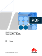 NE&ME Series Routers License Use Guide