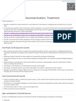Cyanide - Exposure, Decontamination, Treatment - Chemical Emergencies - CDC
