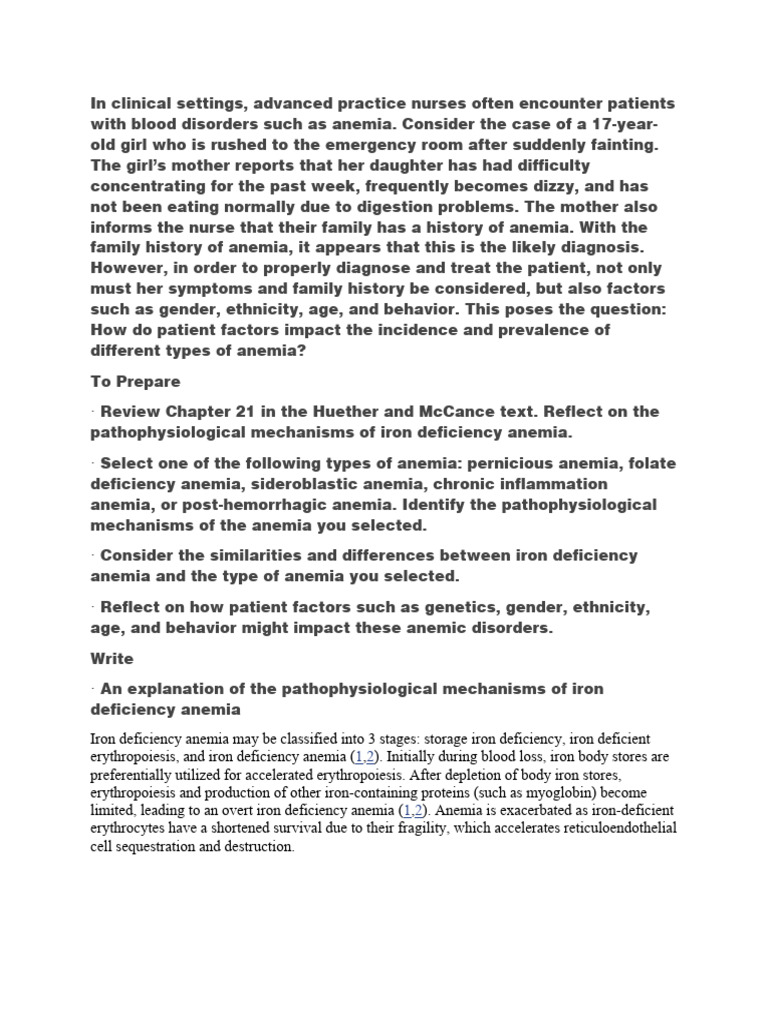 In clinical settings pdf anemia vitamin b12