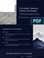 Soil Nailing: Enhancing Stability and Strength: by Santosh Vhananavar