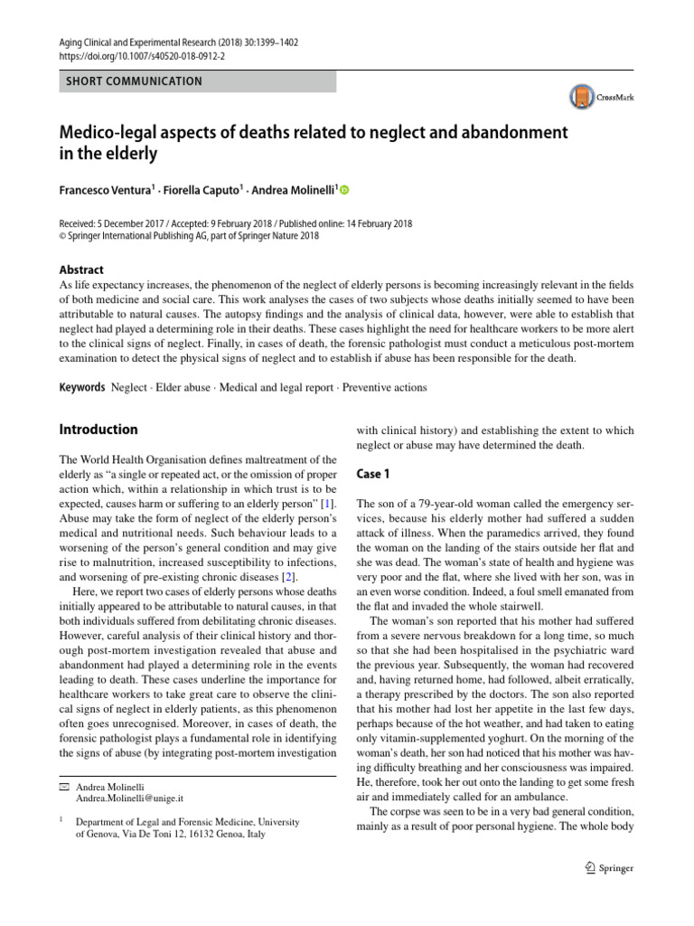2018-medico-legal-aspects-of-death-related-to-neglect-and-abandonment