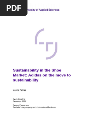 Sustainability in the Shoe