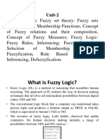 Unit-II Fuzzy Logic - CS