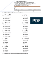 Soal B Arab PAS 2023 kls1