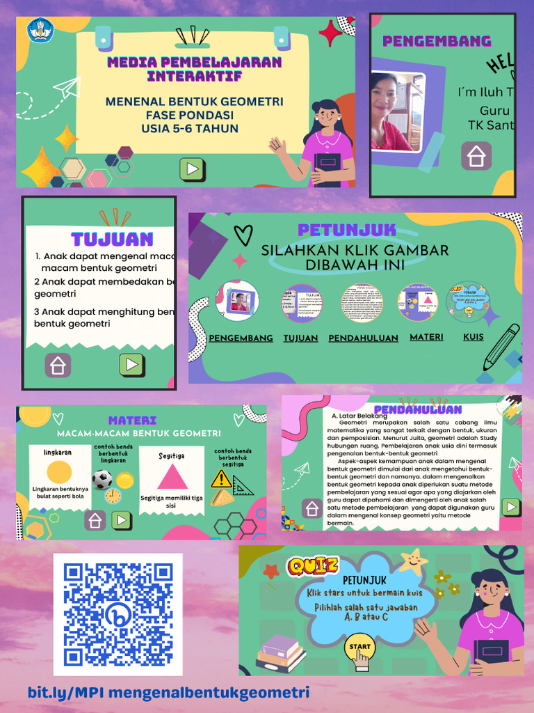 pembelajaran modern dengan konten edukasi interaktif