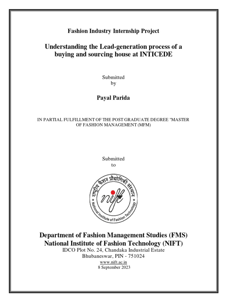Lead Generation in Fashion Sourcing | PDF | Supply Chain | Bra