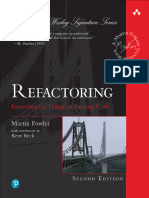 Refactoring Improving The Design of Existing Code 2nd Edition