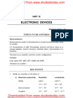 CBSE Class 12 Physics Electronic Devices