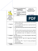 SPO Pengelolaan Limbah Laboratorium