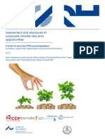 Assessment and Disclosure of Corporate Climate Risks and Opportunities