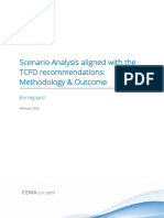 TCFD Scenario Analysis Methodology Outcome - Borregaard Group