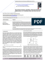 A 3d Finite Element Simulation of Equal Channel An