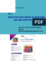 1 QT Hình Thành Và PT Của Nền KTTG 2023