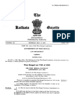 1.1 WB Panchayat (Amendment) Act, 2010