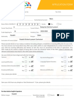 AIA Application Form