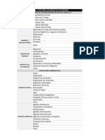 Tablas Factores de Riesgos