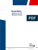 Guardian 3.11.0 - Release Notes