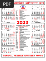 Gref Calender 2023