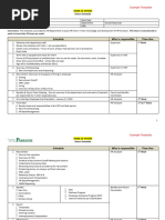 Intern Schedule Template 2022