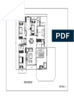 Option - 1: First Floor Plan