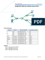 4.4.2.10 Packet Tracer - Troubleshooting IPv6 ACLs