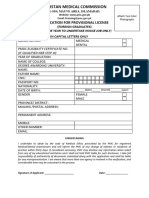 2 Application For Provisional License (Foreign Graduation)