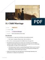 11 Child Marriage