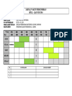 TIME TABLE PRAKTIKUM