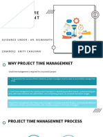 19bar052 - Krity - Project Time Management