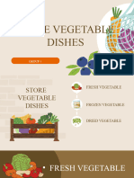 Store Vegetable Dishes