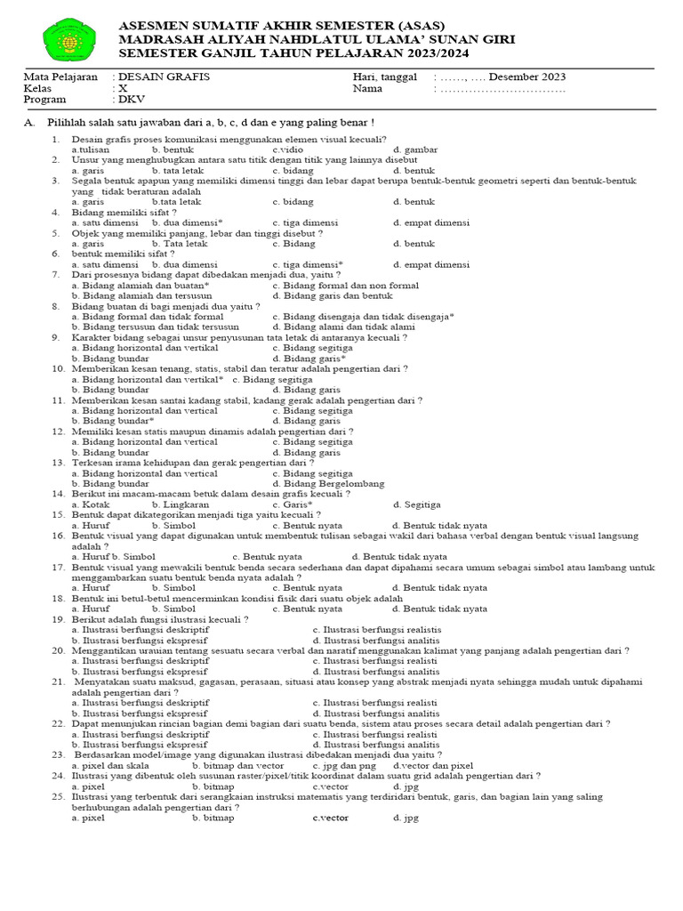Desain Grafis Dkv X 2023 Pdf