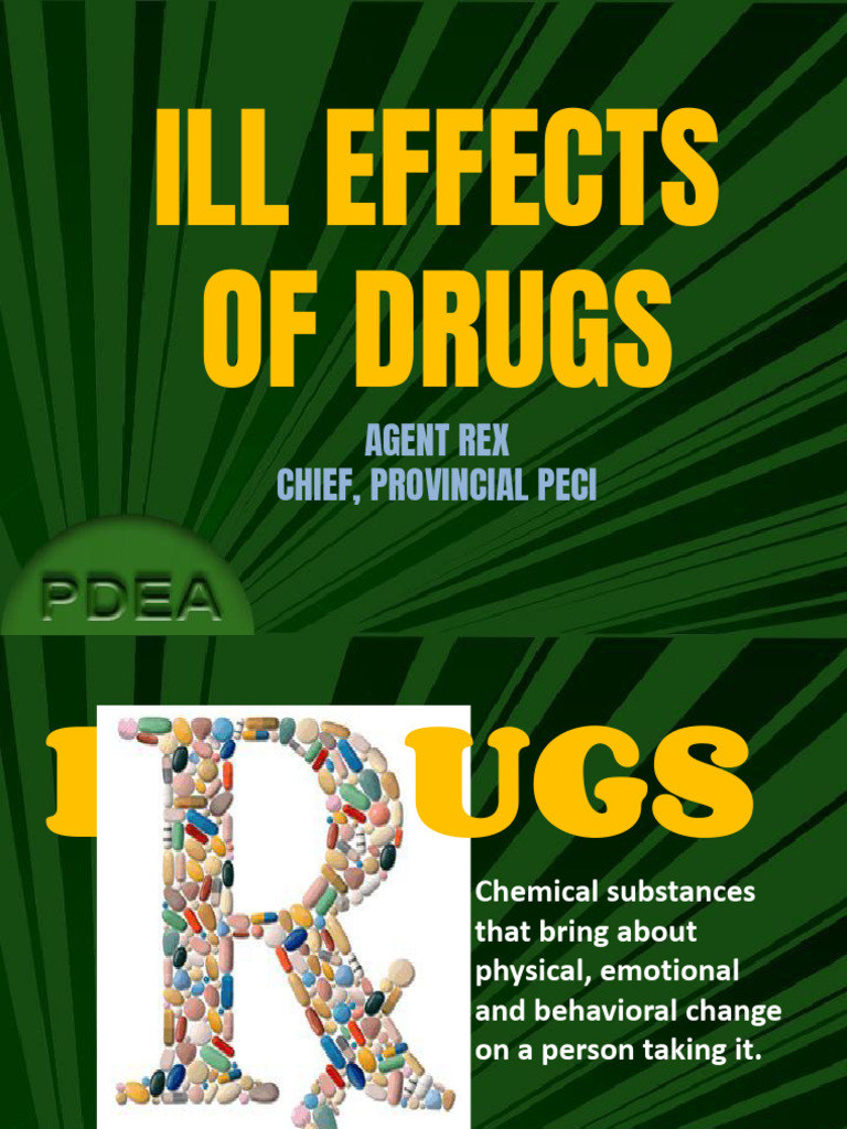 Ill Effects of Dangerous Drugs PDF Drugs Cannabis (Drug)