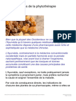 Les Indications de La Phytothérapie Ayurvédique - Réponses Bio