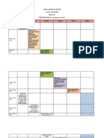 JADWAL - KEGIATAN kELAS 4a