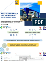 RSUP DR M Djamil Padang - Persentasi BM Dan Pameran Aksi Afirmasi Alkes DN Manado 10-05-2023