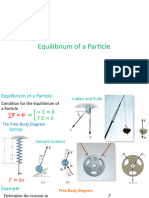 Equilibrium of A Particle