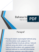 Bahasa Indonesia TM 9 (Paragraf)