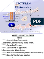 Chap 12 (Electrostatics)