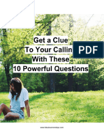 Clue To Your Calling With These 10 Powerful Questions