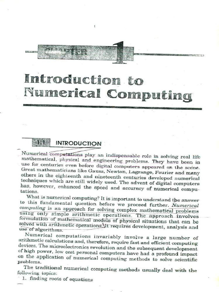 2.chapter 1-5 | PDF | Numerical Analysis | Computer Data Storage