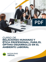 Curso Relaciones Humanas y Etica Profesional Compressed