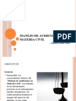Diapositivas Manejo de Audiencias en Materia Civil